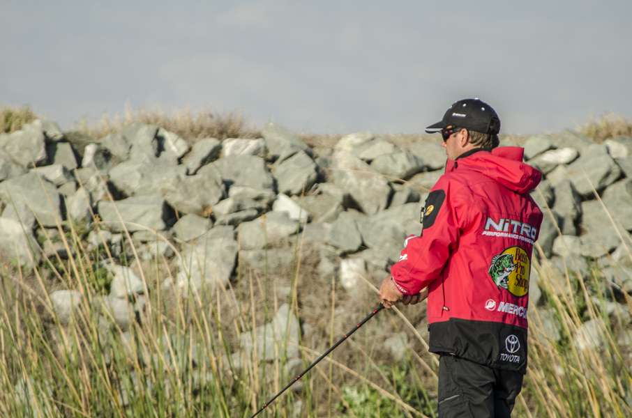 A focused look for Kevin VanDam. 