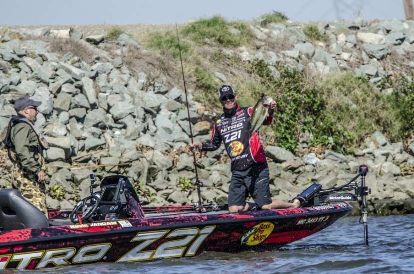 Kevin VanDam got in the act as well.