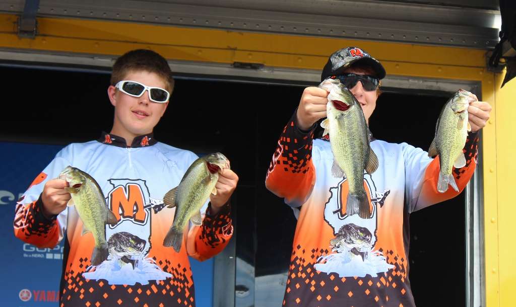 A.J. Wojtowicz and Brent Beckwith of Illinois caught 6-5.