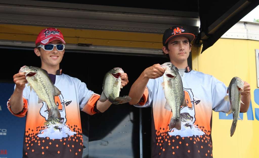 Anthony Fazio and Grant Olsen of Illinois' Minooka Anglers Club finished sixth with 11-12. They gave up their final 20 minutes of fishing time to tow Cook and Zobel back to the weigh-in site.