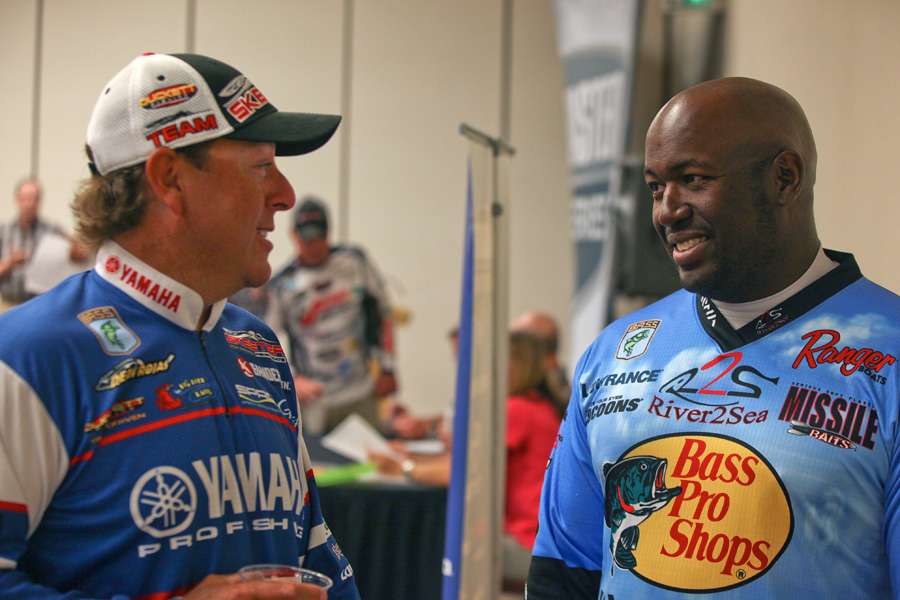 Dean Rojas and Ish Monroe, both West Coast anglers, have battled it out on Lake Havasu over the years. 