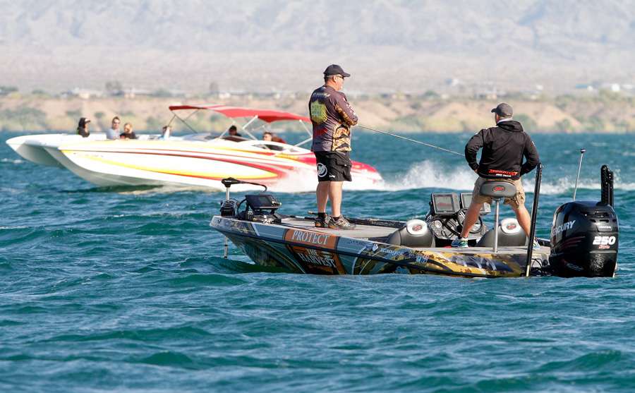 Recreational boat traffic is expected to be heavy on the lake this weekend. 