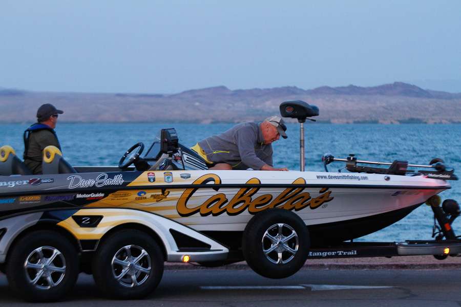 ...it's time to gear up for an important day of bass fishing.