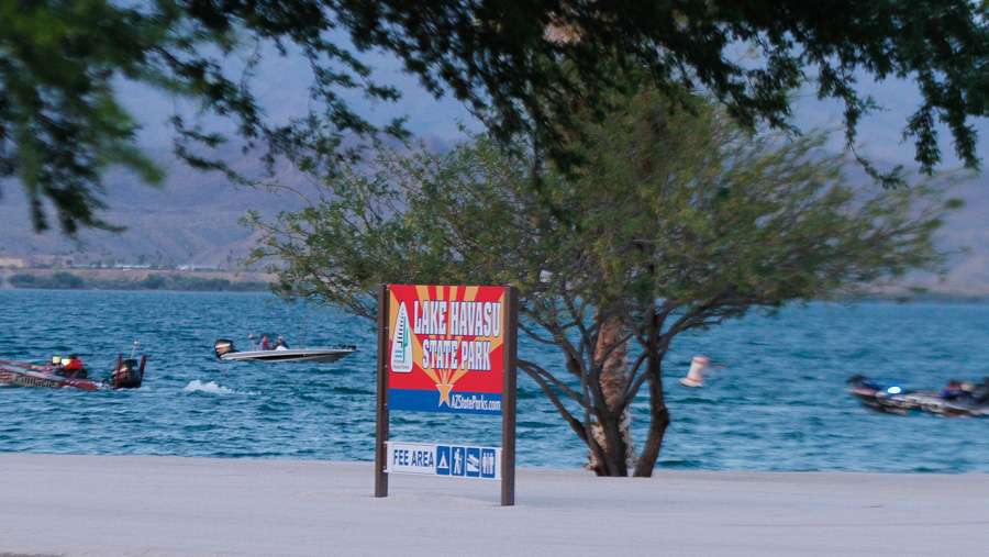 The Lake Havasu State park is the host of the Day 1 launch.