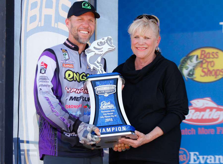 This is the second time Martens has won an Elite event on Mother's Day.