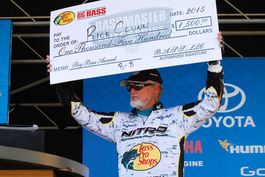 Rick Clunn (90th, 22-6)