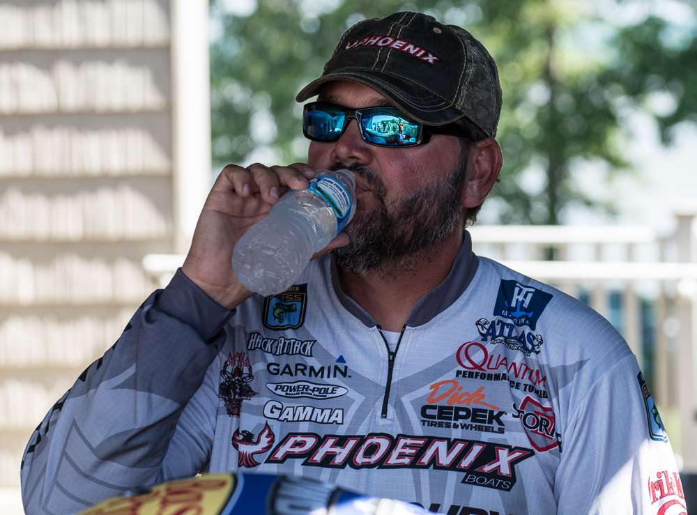 Greg Hackney is thirsty after a long day on Kentucky Lake. It's not scorching hot, but it is definitely starting to feel like summer in Western Tennessee.