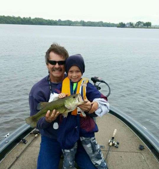 âFirst trip this year with my best fishing buddy, Parker.â Submitted by Joel