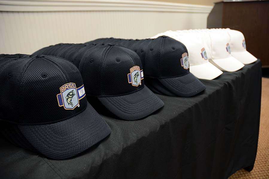 And so will these hats with the logo of the B.A.S.S. Nation. 