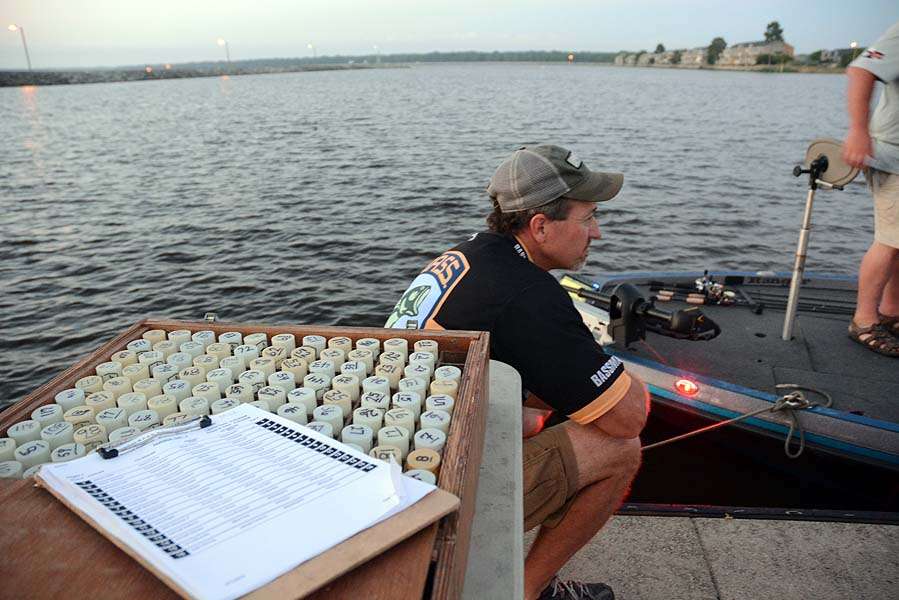 What also is ready for takeoff are the floating boat number fobs and the boat number list.