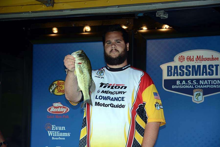 Maryland team member Tyler Lugar is in 7th place after Day 1.  