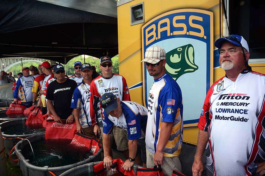 Anglers from six mid-Atlantic region states are competing in the tournament. 