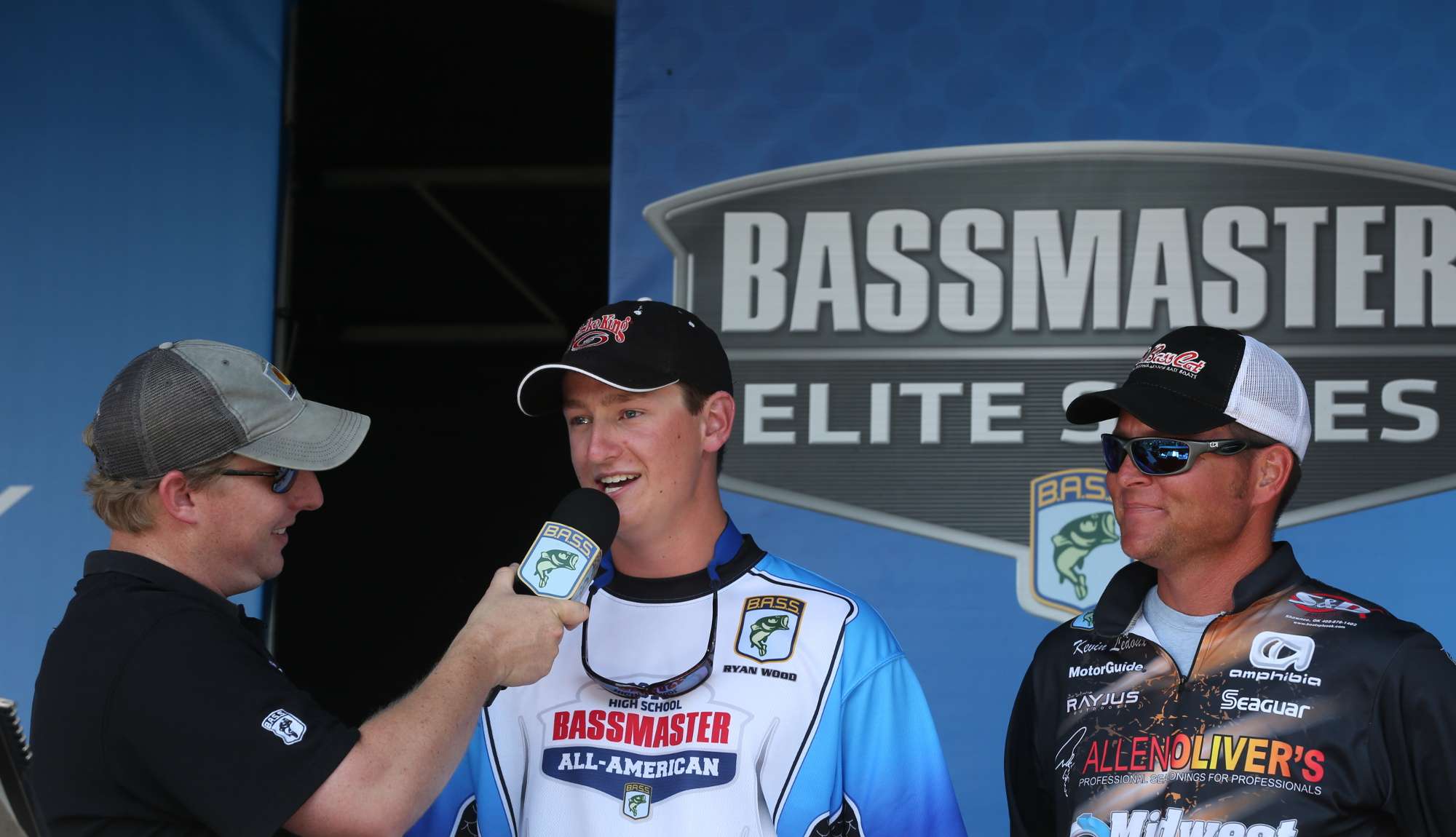 Although All-American Ryan Wood and Elite Series angler Kevin Ledoux didnât weigh a fish, they had a fun day on Lake Barkley.