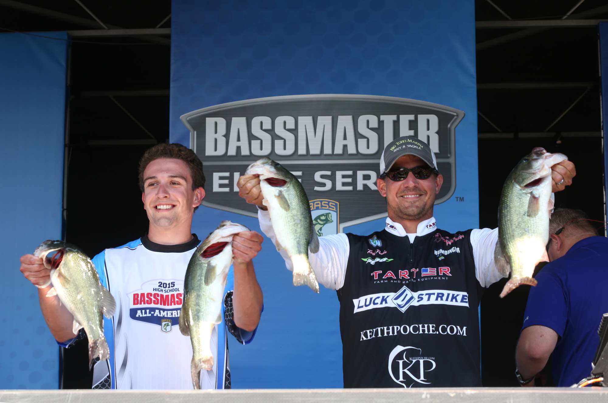The last team to weigh in was Elite Series pro Keith Poche and Nick Montilino. They only had four fish, but they were the right kind. After what seemed like an eternity, the scales finally settled on 13-15 â¦ putting the pair just ounces out of first place.