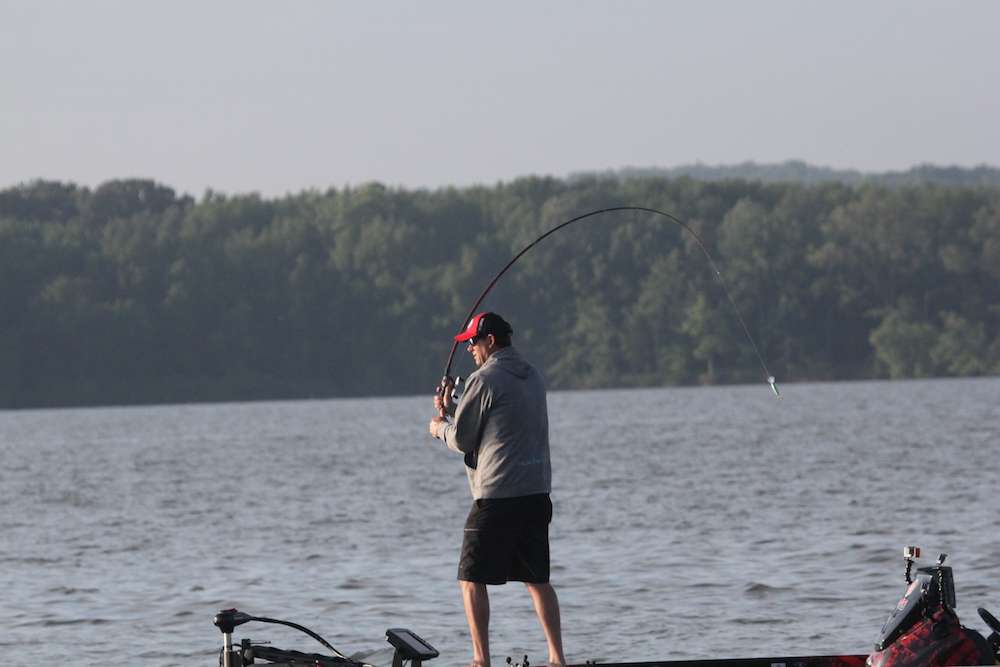 VanDam slings another cast out...