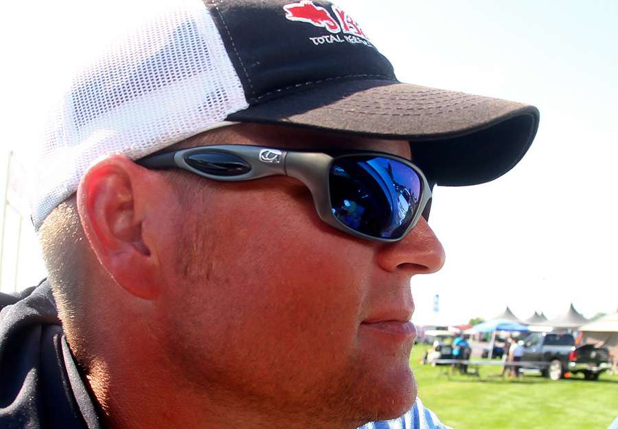 Considering the rash of recent injuries, ailments, accidents, etc., involving Elite Series anglers, we asked those still standing that was next on the injured reserve list and how they would get there. 
Kevin Ledoux: Kenyon Hill will blow away in a stiff wind.  