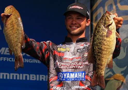 After Day 1, Brandon Palaniuk would be in the lead with an impressive 23 pounds, 9 ounces.