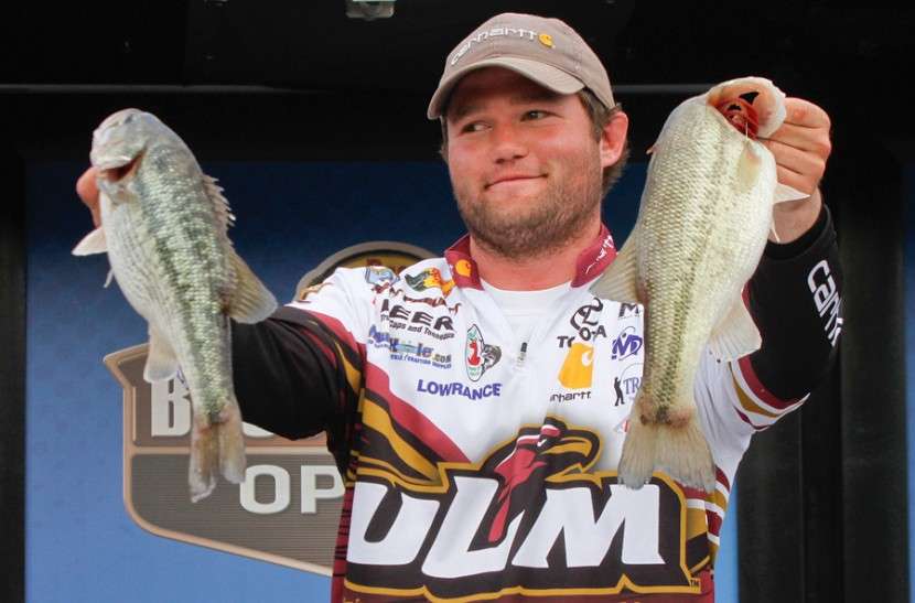 The young angler was thrown in the fire, or more aptly ice, during that event, finishing 50th. Heâs since moved on to the Opens, where heâs finished in eighth at the Central Open on Ross Barnett and 12th on the Southern Open on the Alabama River.