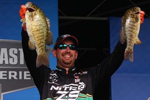 But the tournament would boil down to three 20-something-year-old anglers, like Ott DeFoe.