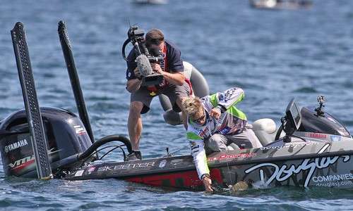 In some wild and crazy action.