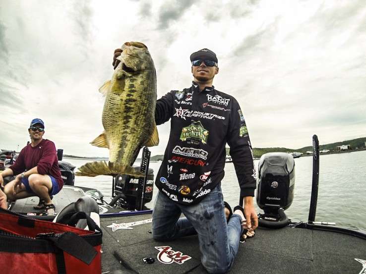 Since that time he has been rock steady, earning paychecks in virtually half of the events he's competed in and qualifying for the Bassmaster Classic in 2014.