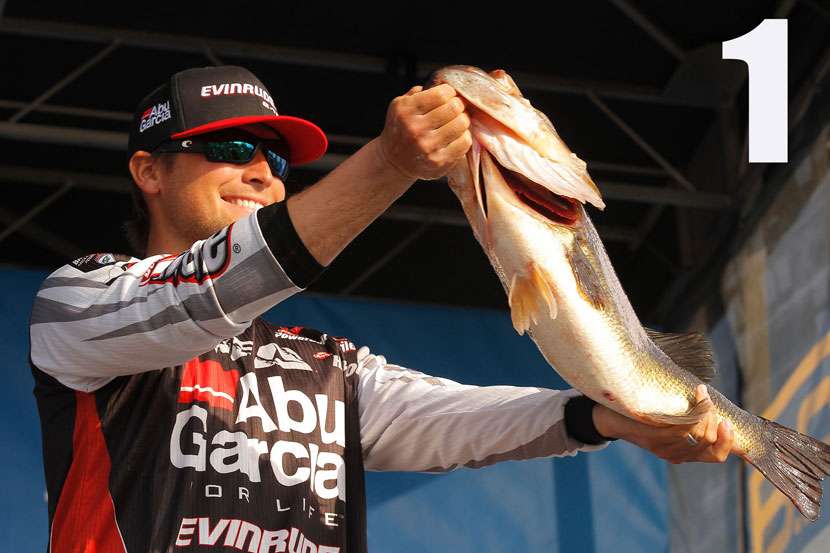 Justin Lucas, 29, cemented his name in the history books by winning the Sacramento Bassmaster Elite this season. The win and his consistent performance all year has him second in the Toyota Bassmaster AOY points. 