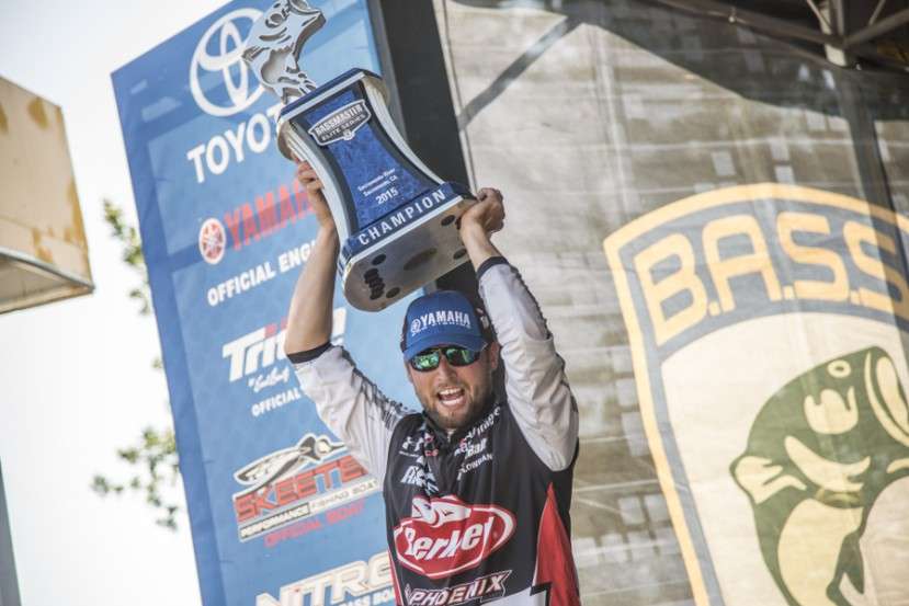 Besides his victory, Lucas has 11 Top 10 finishes, 13 Top 20 finishes and 21 Top 50 finishes. His paycheck per tournament ratio is a staggering 84 percent, compared to Kevin VanDam at 82 percent.
