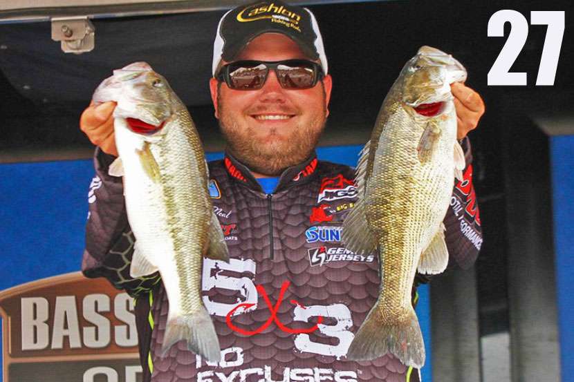 Michael Neal, 23, has jumped off to a crisp start in professional angling. The Dayton, Tenn., angler started strong on the FLW Tour racking up $315,000 in winnings in four years as a professional. In 2014 Neal fished his first Bassmaster Opens in the Northern Division,  recording a sixth on Douglas Lake. He never cracked the Top 50 in the two remaining Opens. But this season has never fallen out of the Top 50 in the Southern Opens, sitting in 17th in the standings with one event to go.