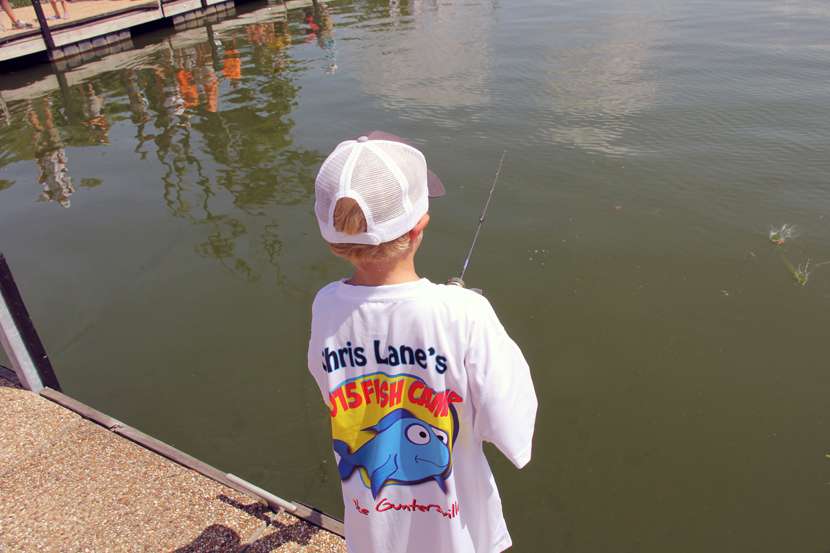 Anglers of all ages know the importance of patience. 