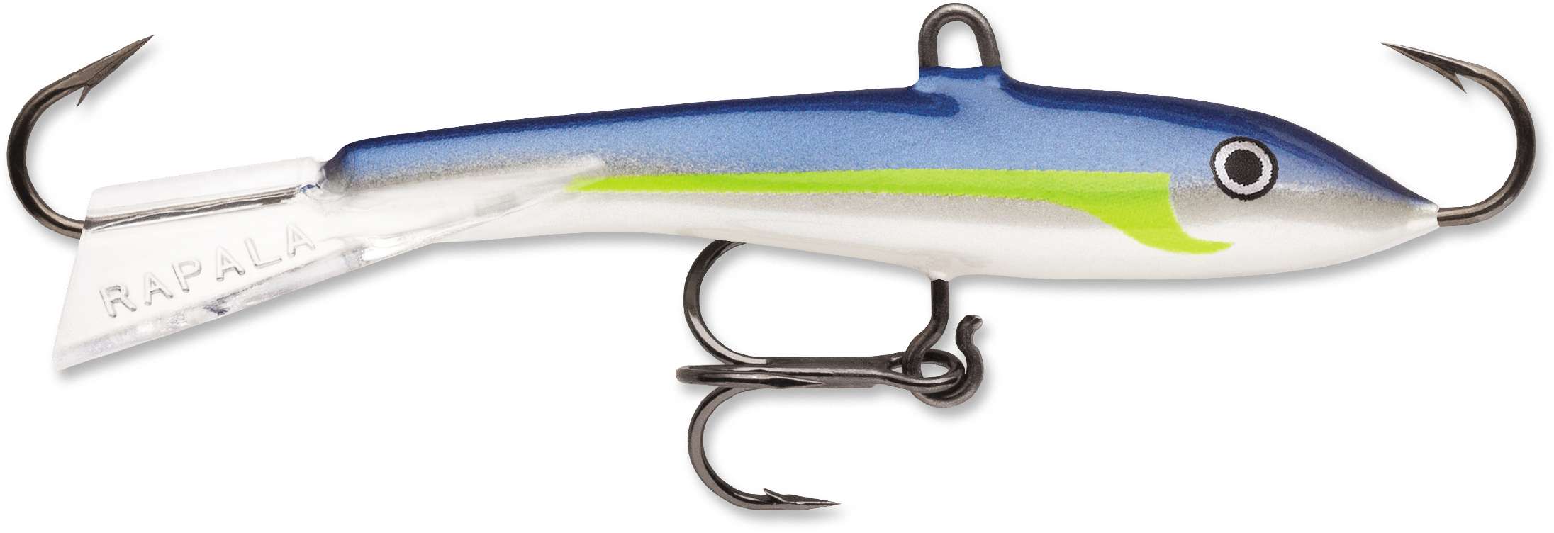 <b>Rapala</b><br>	Jigging Rap (new colors)<br>	Originally designed as an ice fishing lure 40 years ago, many bass fisherman know that the Jigging Rap will also catch bass. New this year are a host of colors, including Helsinki Shad, seen above. 