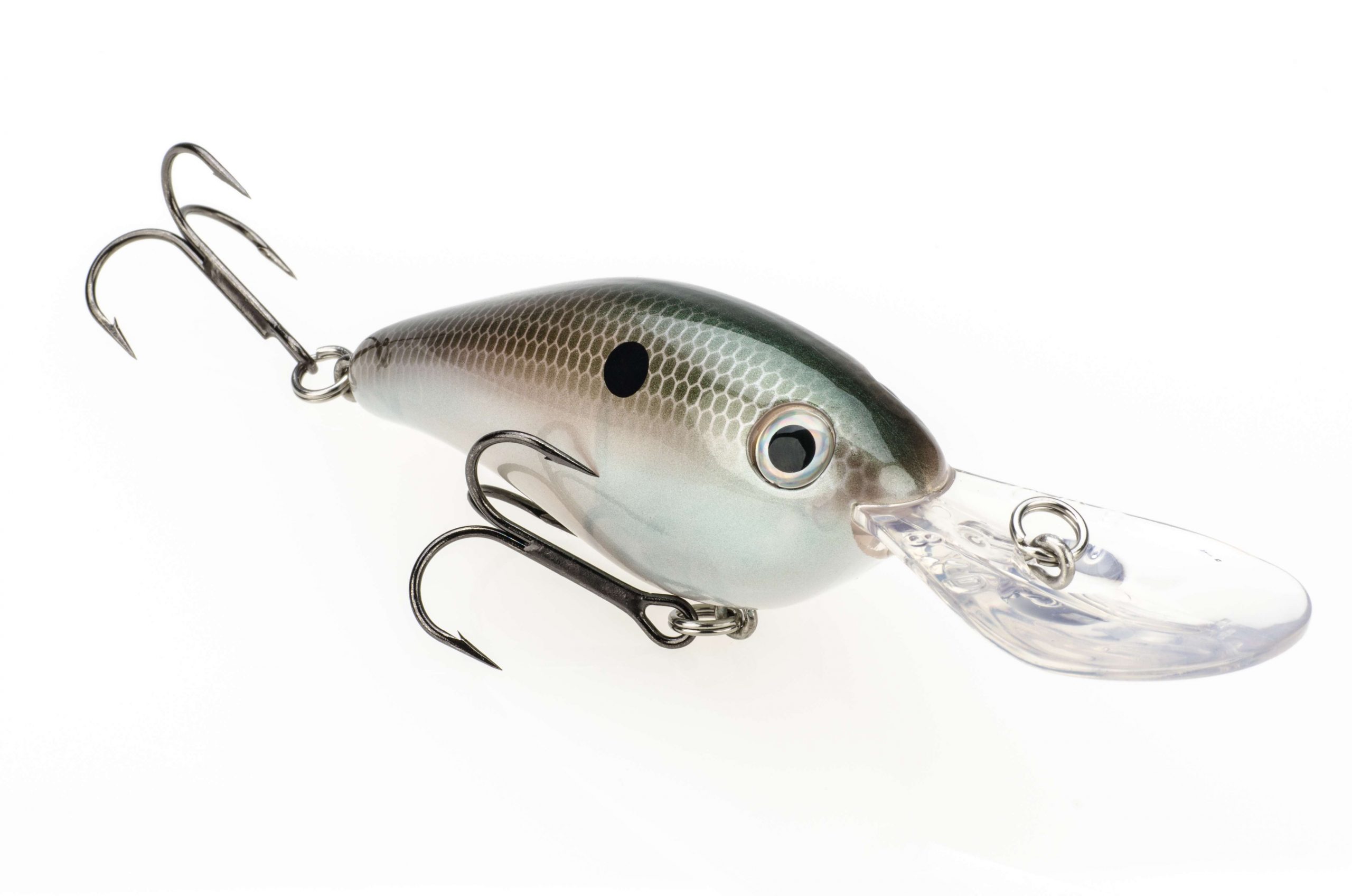 <b>Strike King</b><br>	8XD<br>	 Dives to 20-plus feet. An extra-large deep-diving crankbait with a unique curved bill that allows the bait to dive deeper and faster than most other deep-diving crankbaits. The 8XD has a different action than the 6XD and 10XD.
