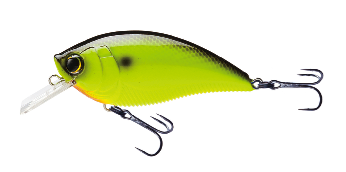 <b>Yo-Zuri</b><br>	3DB Square-Lip Shallow<br>	The wobbling, rolling action of the 3DB Square-Lip Shallow crankbait hunts fish utilizing the Patented 3D Prism Finish and new painted finishes. The large, round, buoyant bodies and lip designs help you crank and bump over structure and eliminate snags. The red eyes are an indication of a distressed baitfish, which triggers a bass's predatorial strike response. All baits in this series feature Yo-Zuriâs exclusive âWave Motion Technologyâ that sends vibrations throughout the water column.