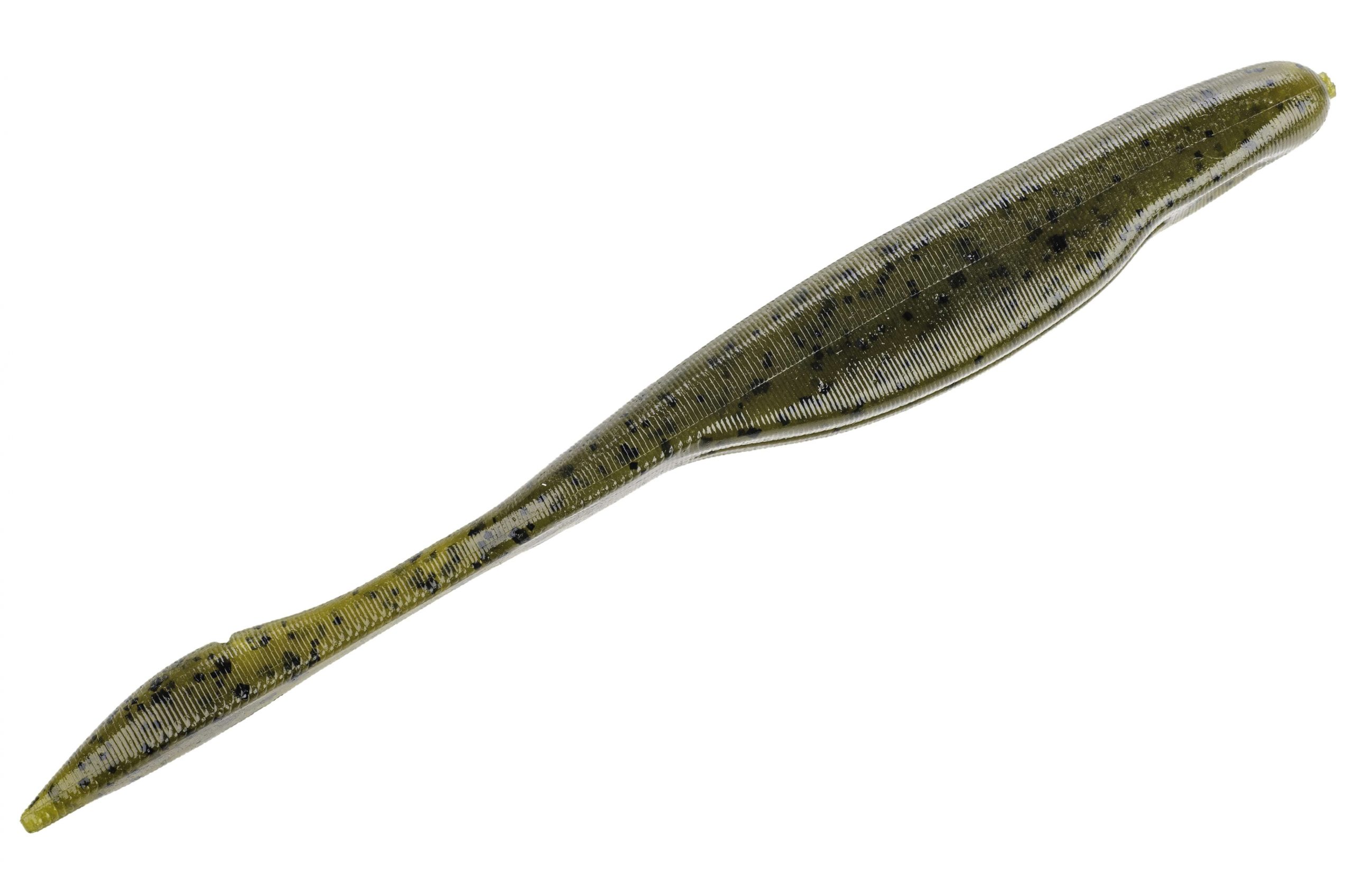 <b>Strike King</b><br>	KVD Perfect Plastics Magnum Caffeine Shad 7-inch<br>	A big, soft jerk bait that can be fished a multitude of ways. It can be used as a big, bulky trailer on a swim jig or spinnerbait, fished on a Texas rig or fished weightless. It is great on a Carolina rig as well. This magnum-sized soft jerkabit has endless applications.