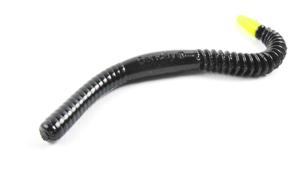 <b>Berkley</b><BR>
Shaky Snake<BR>
The 5-inch Shaky Snake from Berkly is deisnged to be fished on a shaky head hook. Berkley's exclusive PowerBait Formula includes a scent and flavor to make fish hold on 18 times longer.