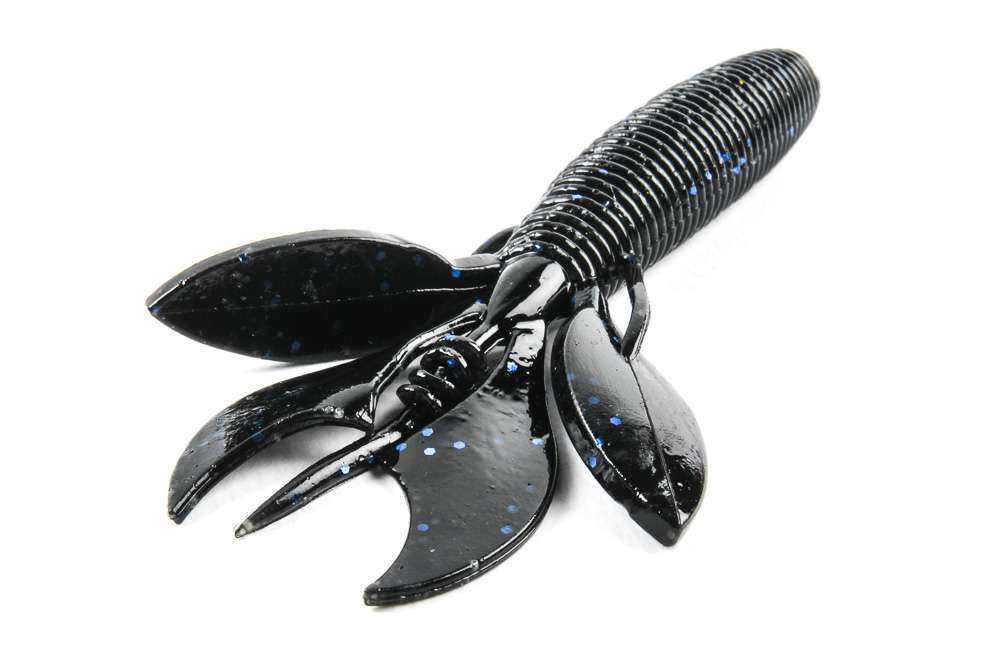 <b>Buddha Bait Co.</b><br>
S.O.B. Flipper<br>
A re-imagined version of the traditional beaver, the Buddha Bait's S.O.B. (son of beaver) has an elongated body built to accommodate larger flipping hooks and slip through heavy cover with increased stealth. Infused with a lethal dose of scent and salt to discourage missed bites.