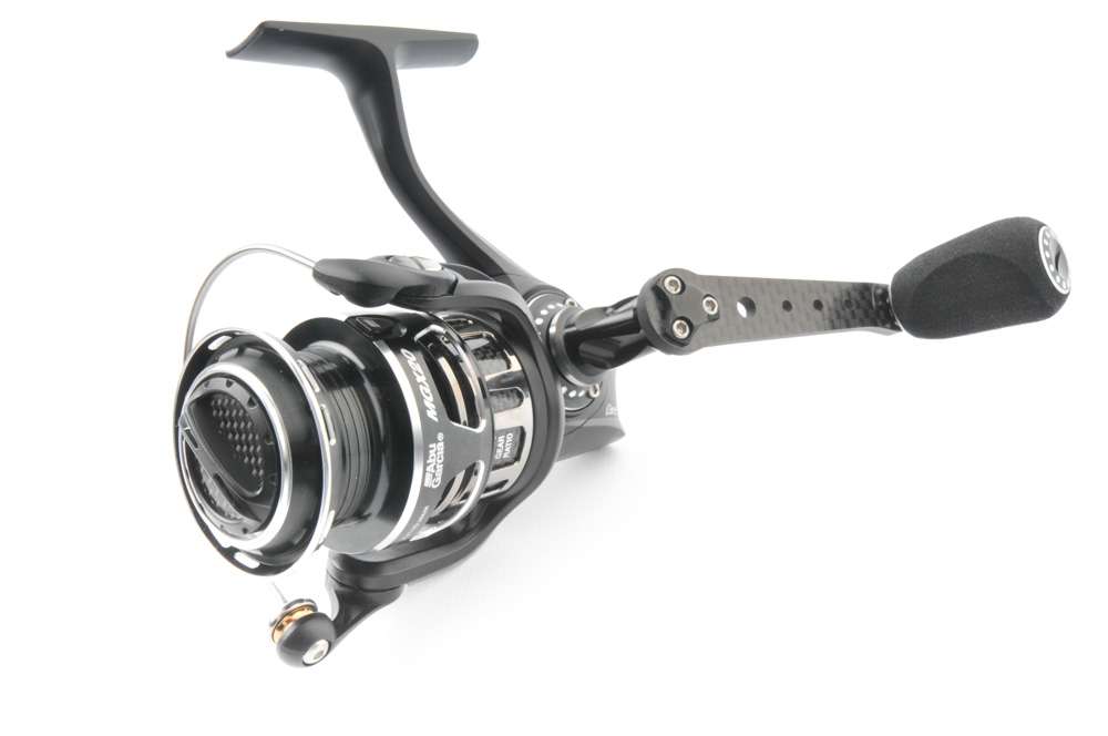 <b>Abu Garcia</b><br>
Revo MGX<br>
Revo MGX retails for $299. Precision engineering, sleek design and cutting-edge performance only begin to describe the new Revo spinning lineup from Abu Garcia. Advancements such as the Rocket Line Management System and the AMGearing system on the newly designed Revo spinning reel combined with the lightweight and compact design of the family embody Abu Garcia's commitment to excellence as well as functionality and style.