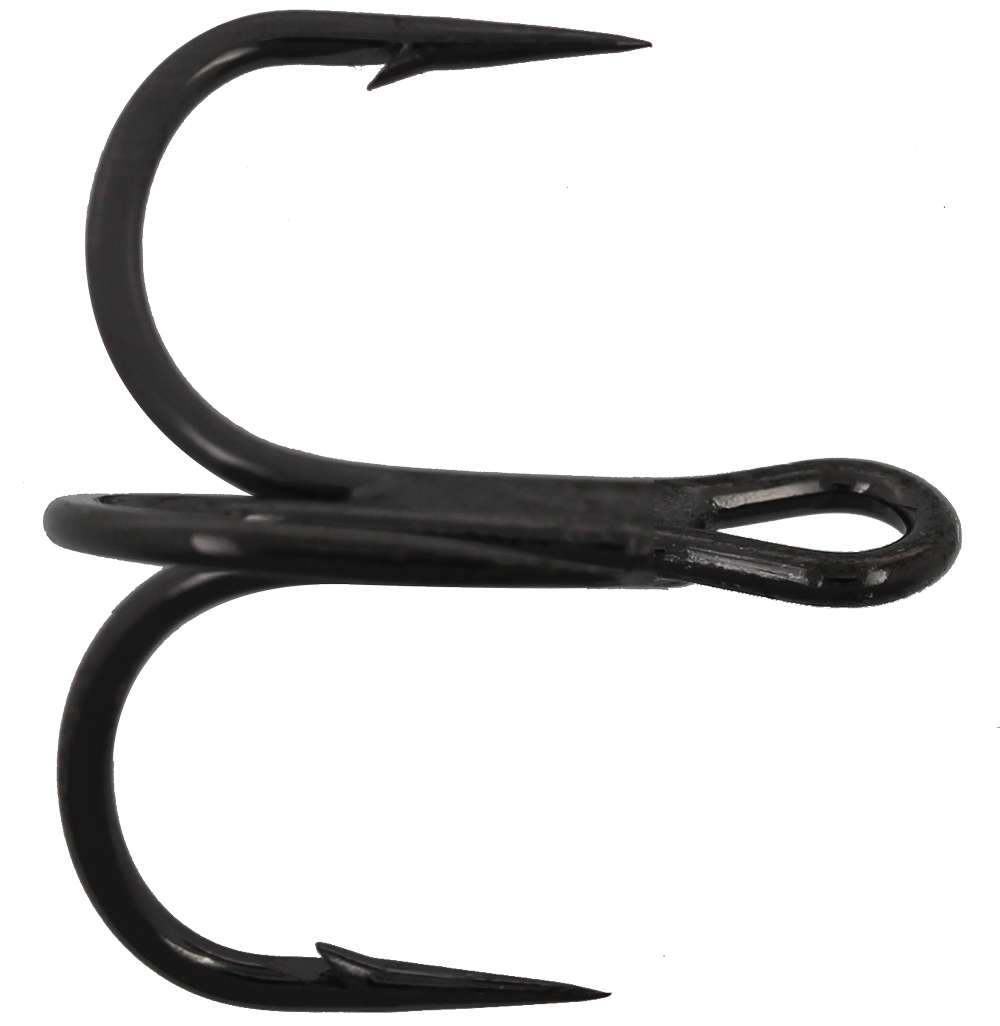 <b>Mustad</b><br>	2X Short Elite Series Trebles<br>			Mustad launched the KVD Elite Series Treble Hooks, and the latest in the series is the new KVD Elite Series UltraPoint Wide Gap Round Bend Treble. This new treble is designed for small body crankbaits like Rat-L-Traps and square bills. They come on black nickel finish and in sizes 8, 6, 5, 4, 3 and 2.