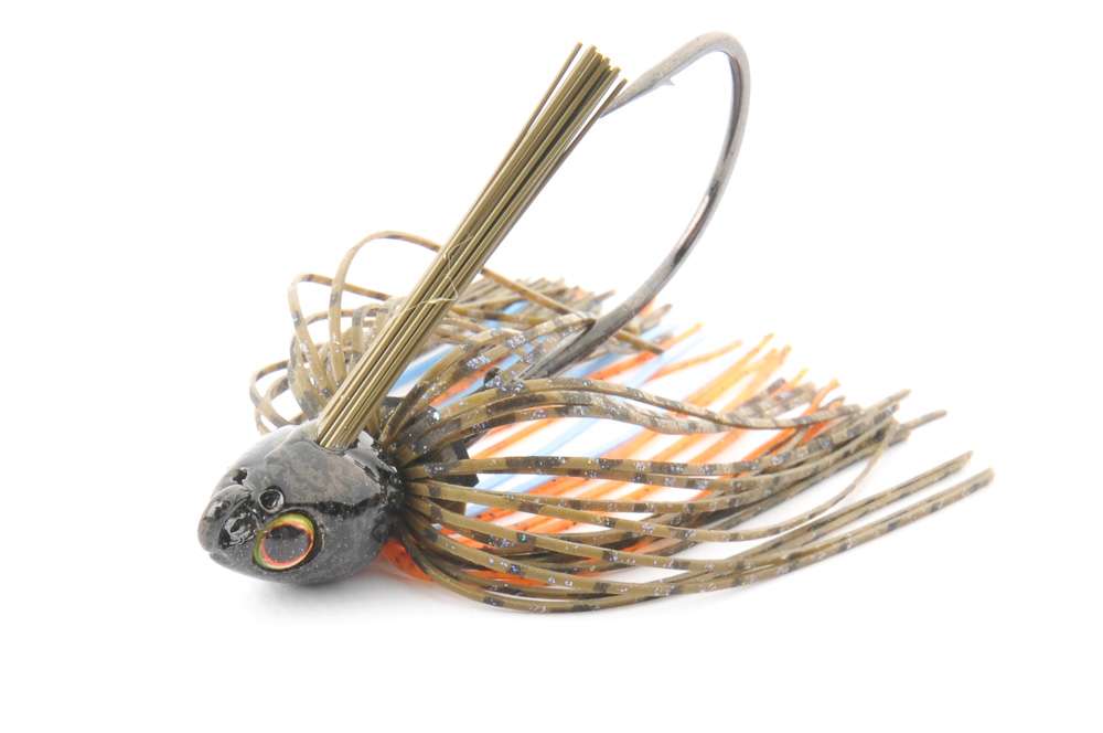<b>Greenfish Tackle</b><BR>
Swim Jig<BR>
Recessed line tie and hand tied, this jig includes a heavy wire 5/0 hook.
