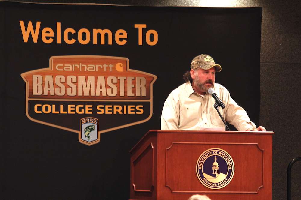Humes, the Senior Brand Manager of Strategic Marketing Partnerships, had wise words for all the anglers in attendance. 