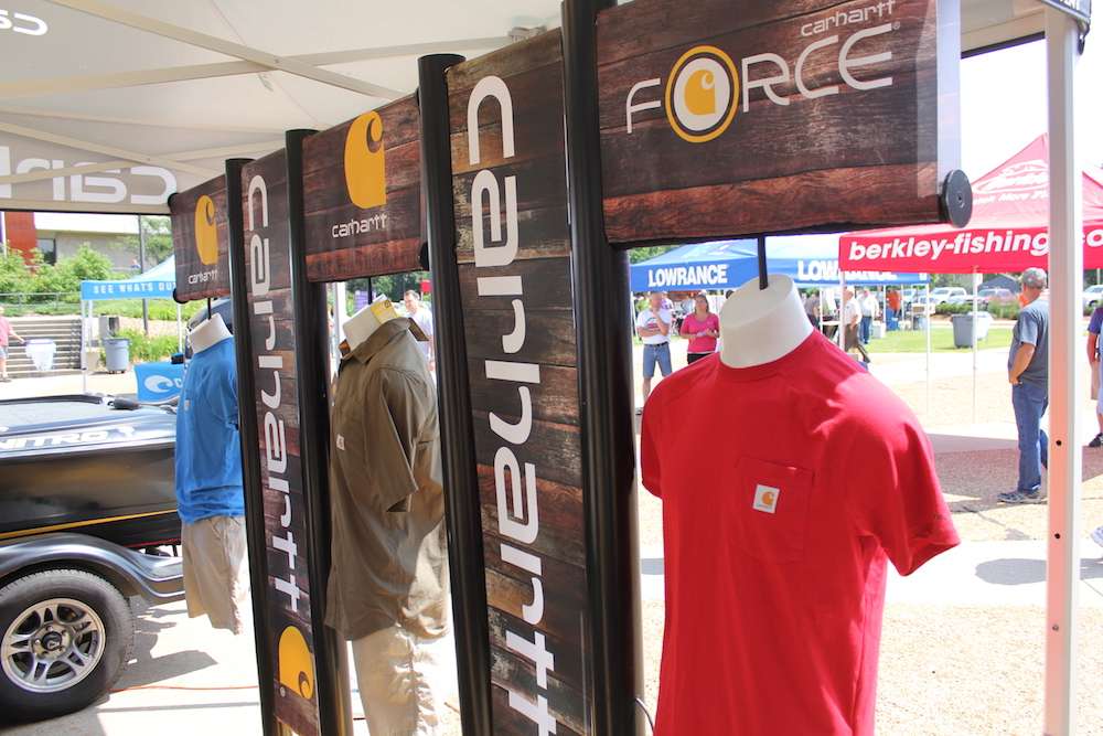 Carhartt Force gear, perfect for a day working in the yard or better yet on the lake! 