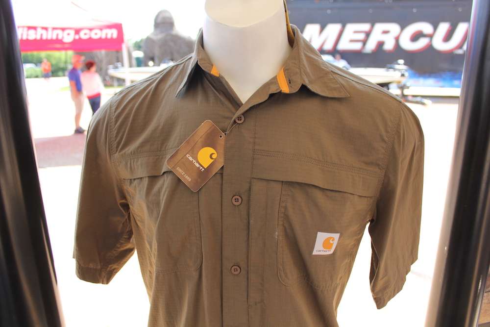 Carhartt built the Mandan specifically for fishing. Comfortable fit, superior sun protection and breathable material. 