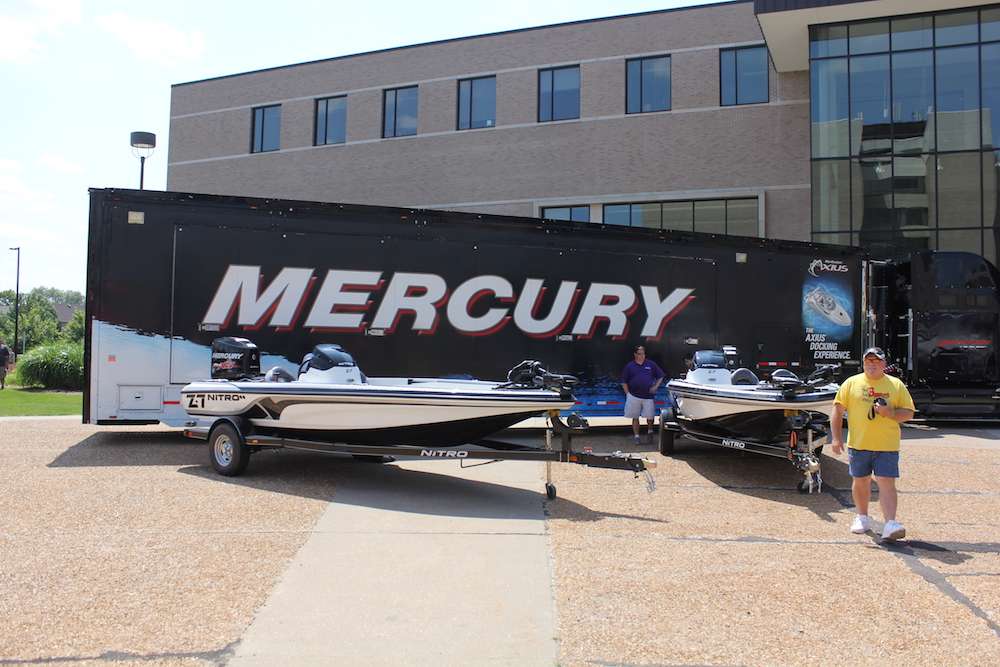 Mercury on hand as well here at the National Championship Expo. 