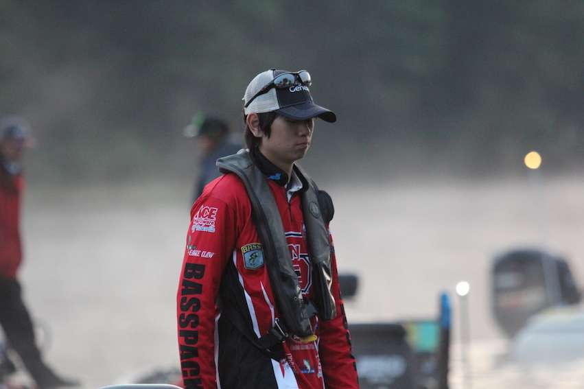 His partner Hiroto Kinoshita flew all the way from Japan to fish the National Championship.