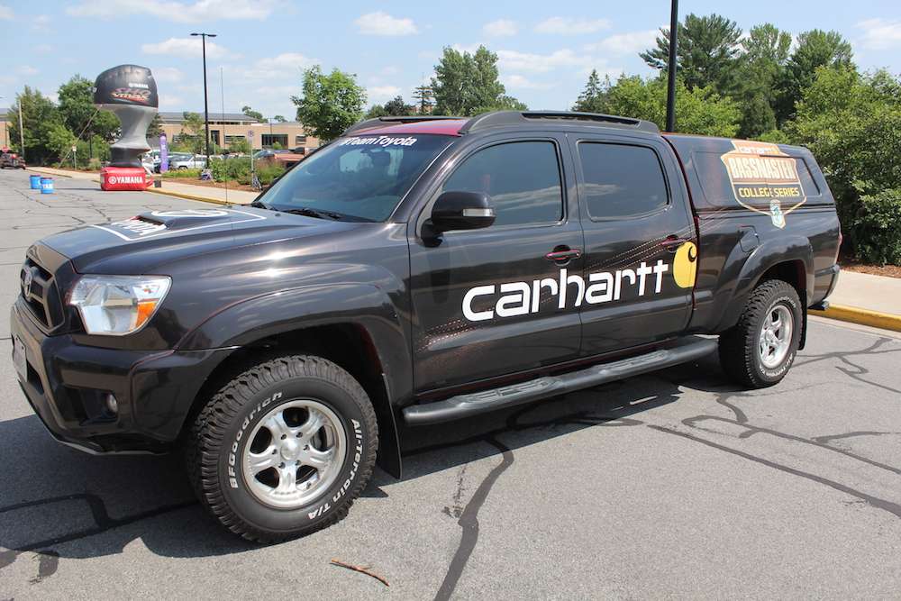 If you see the Carhartt College Series wrapped Toyota Tacoma, you're in the right place! 
