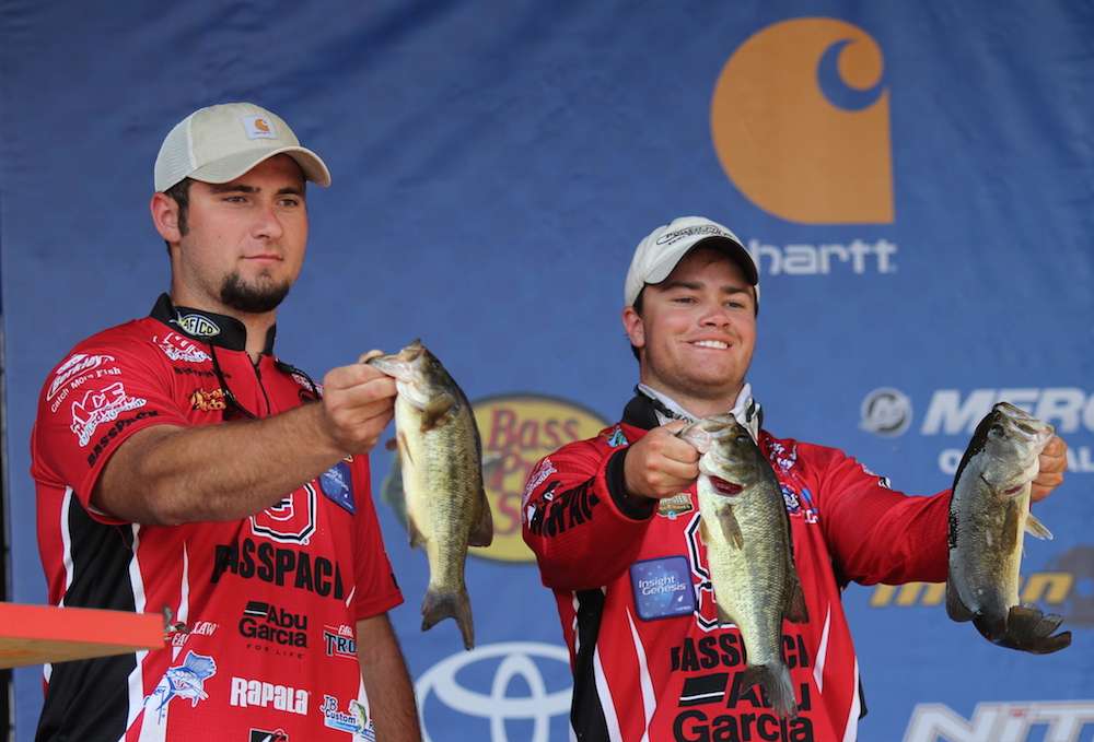 Zack Bodford and Matthew Hinkle of NC State University sit in 10th with 5-11. 