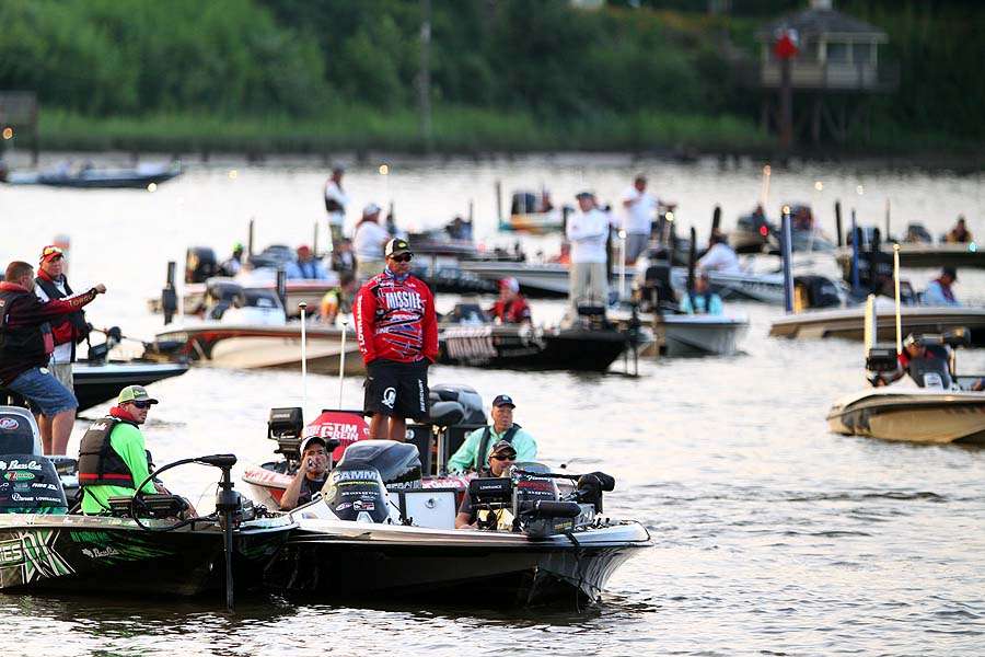 The James River is one of several tributaries open to the tournament. Others include the Rappahannock and Chickahominy rivers. 