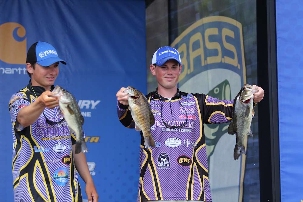Zachary Blalock and Mike Corbishley of East Carolina University are going to have to wait to see if they have enough to stay inside the Top 5 which will compete one more day. 