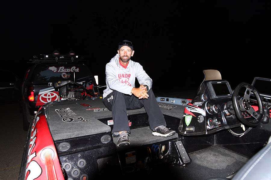 Lightning lit up the sky as Michael Iaconelli announced that heâs ready to fire up the bass on the James River 