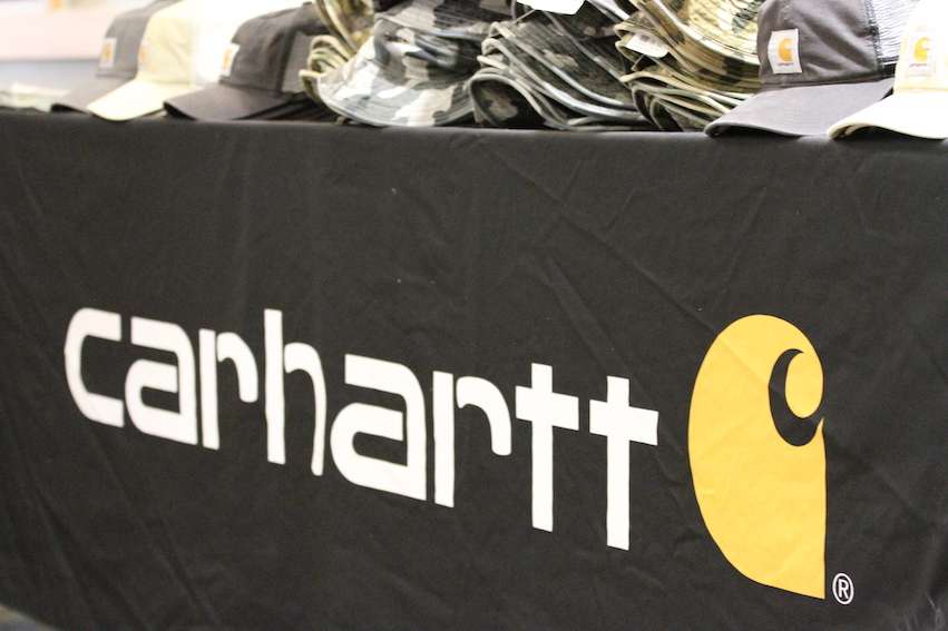 Carhartt has hats and other goodies waiting for anglers.