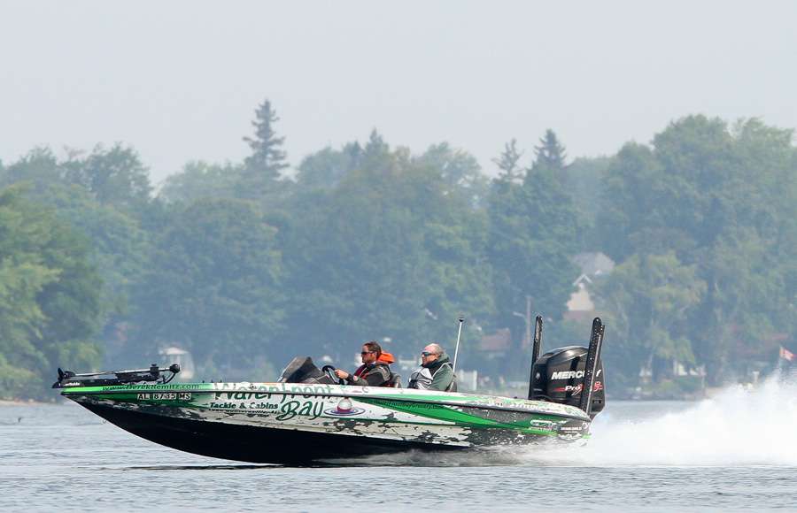 And similar to so many other anglers in the area, Derek Remitz was making a run. 